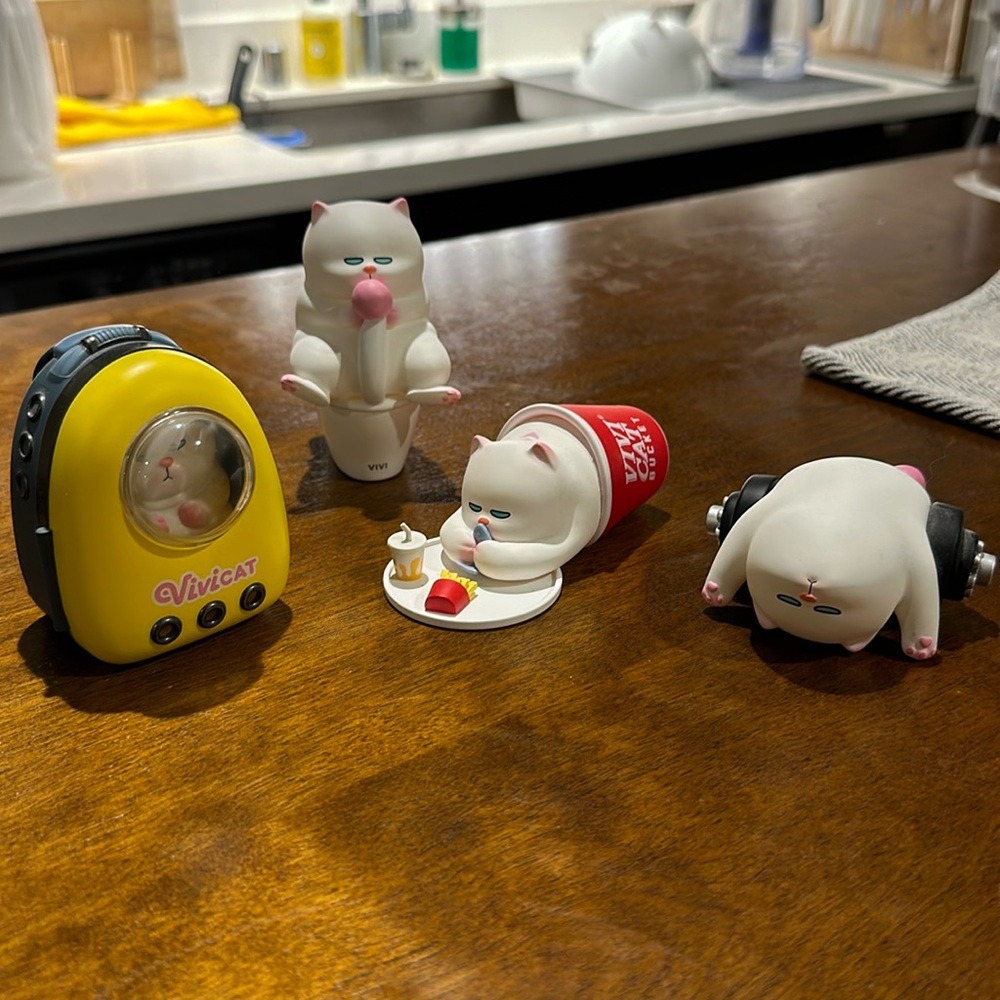 Vivi Cat opened blind box (set of 4)